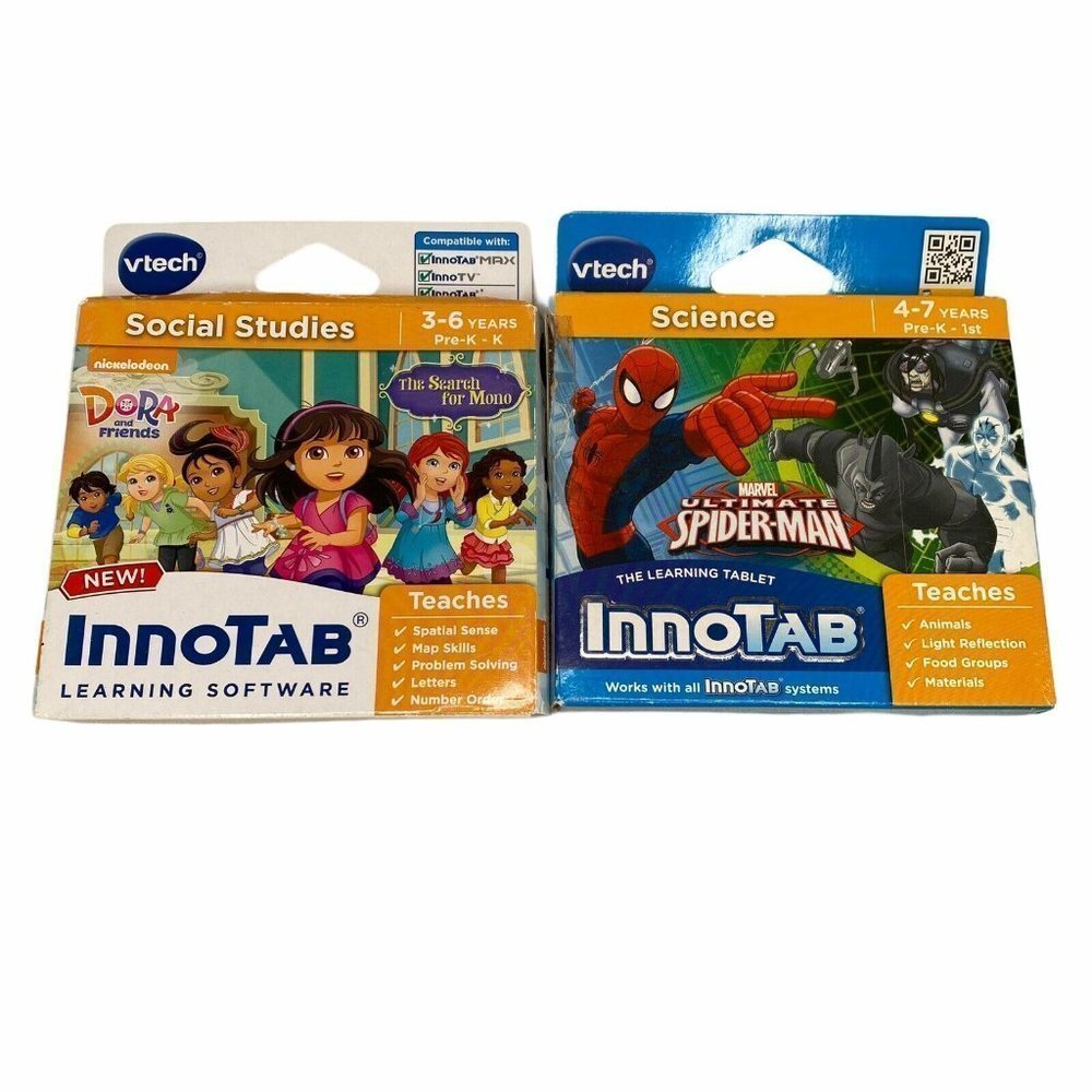 NEW VTech InnoTab Games Lot of 2